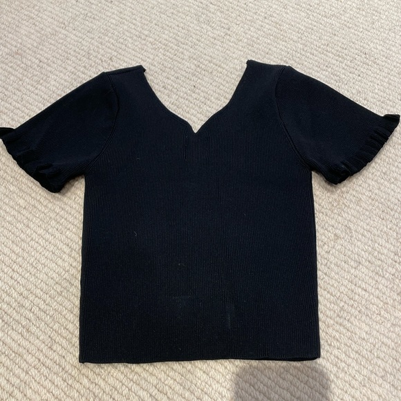princess polly black tee - Picture 2 of 3